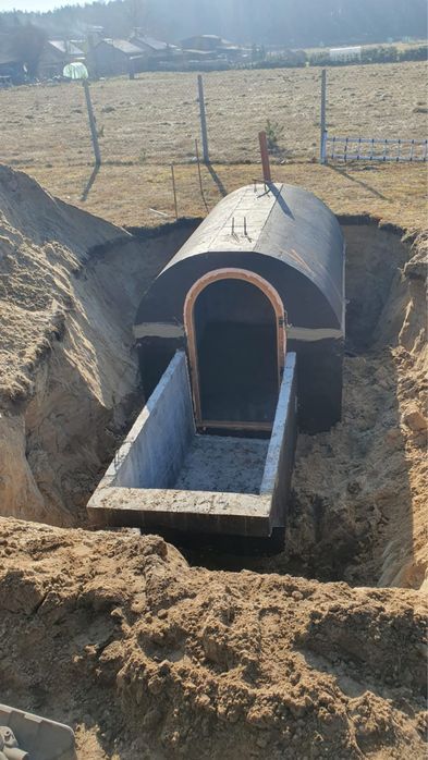 Piwnica betonowa schron ziemianka