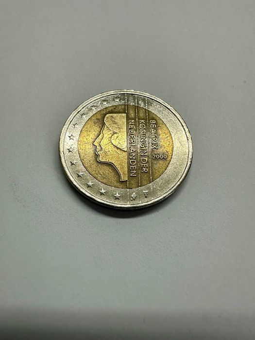 Moeda 2€  beatrix koningin der nederlanden 2000