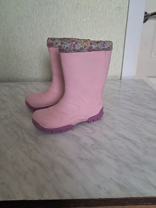 Детские резиновые сапоги