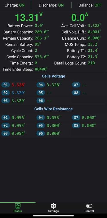 Lifepo4 збірка 12V 280Ah