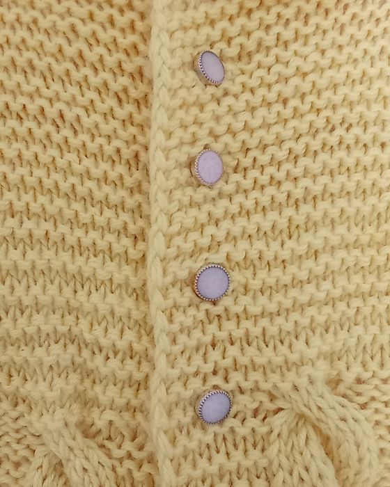 Ручная работа. Вязаное пальтишко на годик