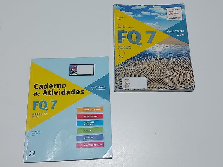 Manuais e Caderno de Atividades 7Ano e 8Ano