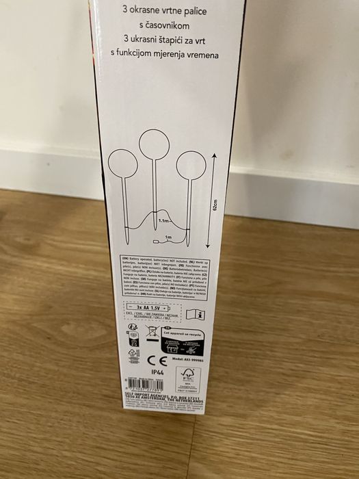 Led Stick chupa de Natal - 62 cm