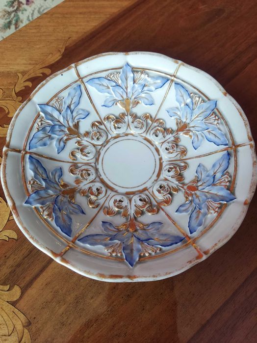 Miśnia Meissen duża filiżanka ze spodkiem