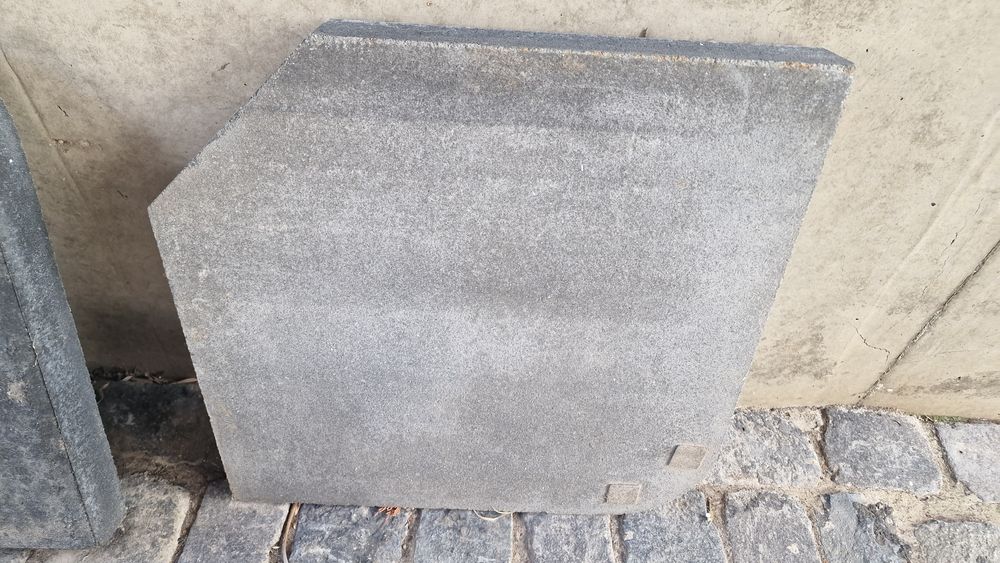 Pedra para base de guarda sol