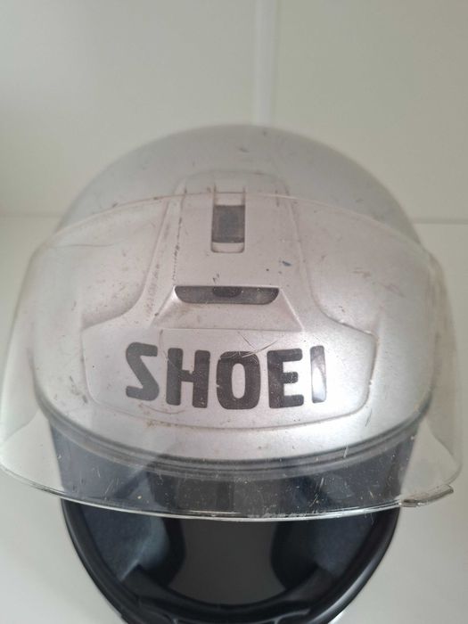 Kask motocyklowy SHOEI XR-800 integralny srebrny używany