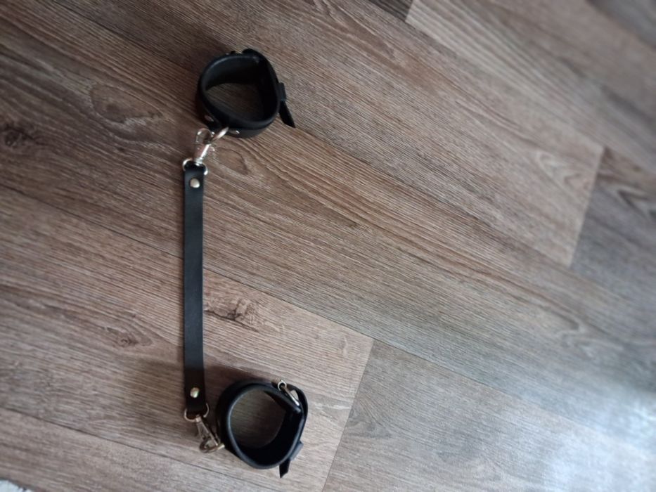 Браслеты для двоих для игр из натуральной кожи ручной работы