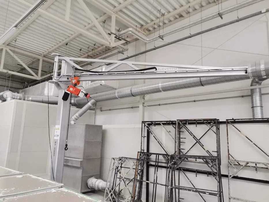 Żuraw słupowy z udźwigiem 350kg