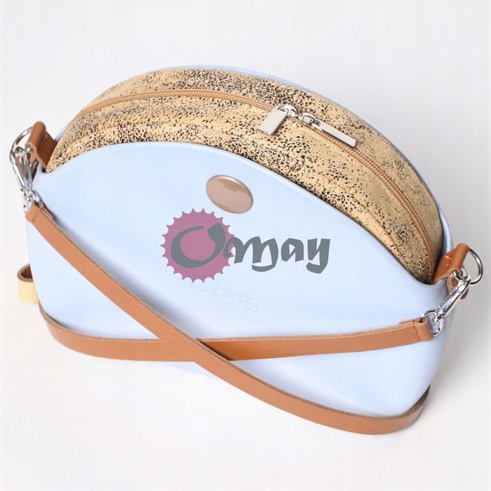 organizer OBAG MOON LIGHT biszkopt nakrapiany wkład 2 kieszenie OMAY
