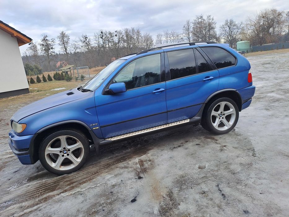 Bmw x5 e53 4,6is zderzak przód tył progi nakładki pakiet is 2001r