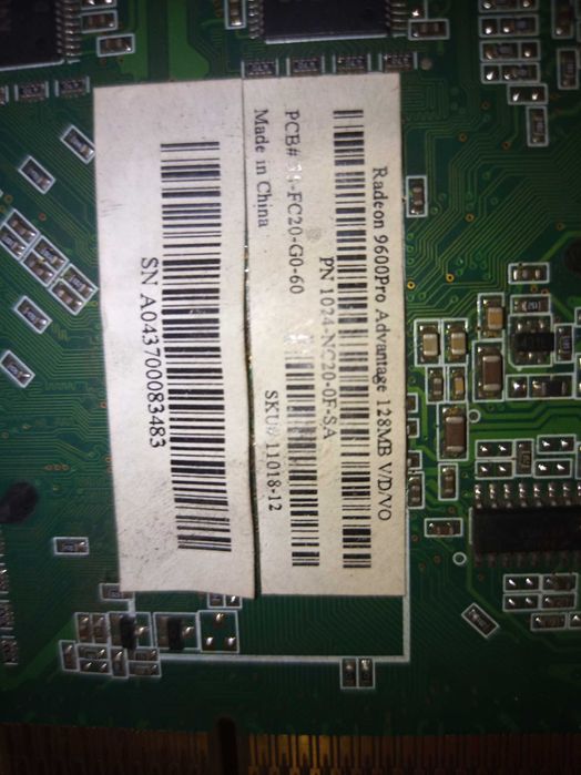 Radeon 9600 Pro Sapphire