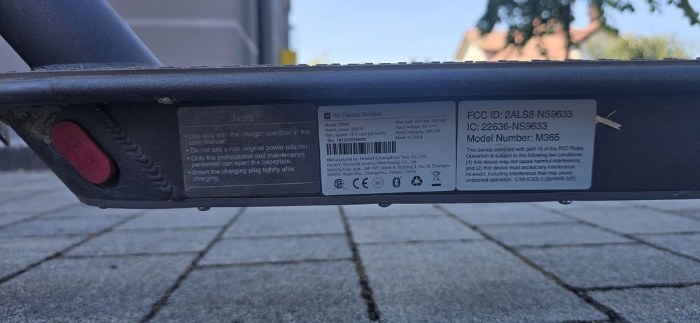 Chulajnoga Xiaomi 365
