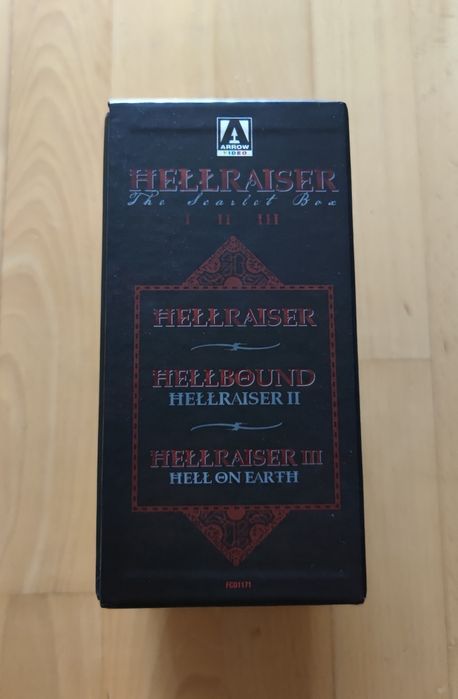 Trilogia Hellraiser - Scarlett Boxset - Fogo Maldito - Blu-ray