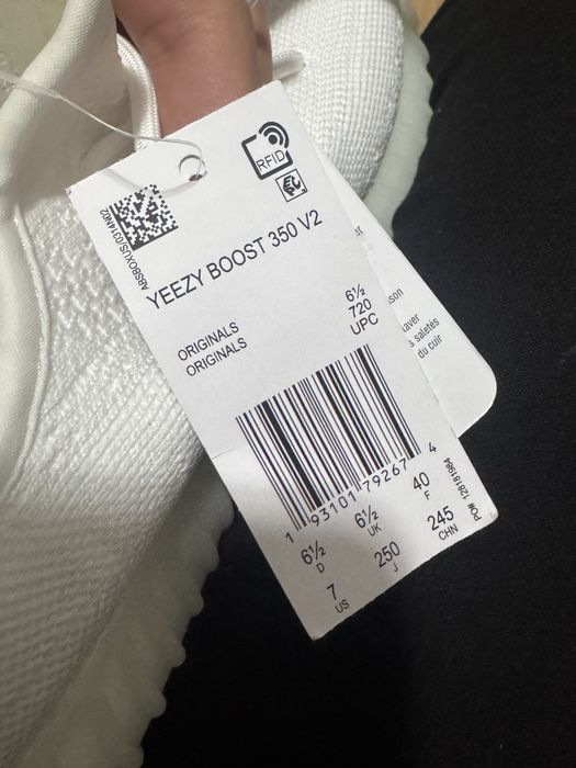Yezzy 350 branco 39/40