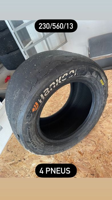 Pneus toyo r888r usados e slicks