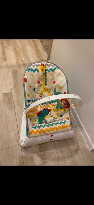 Polecam! Wibrujący leżaczek bujaczek Fisher Price