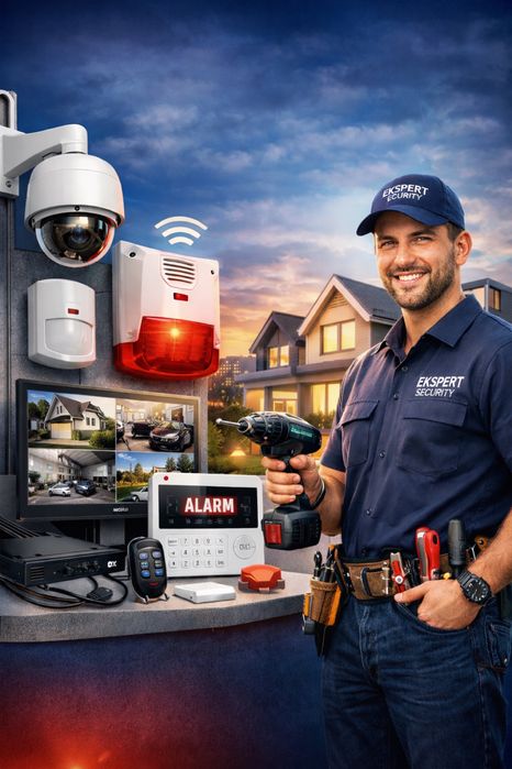 Montaż Monitoringu – Domofony – Smart Home • Monitoring • ALARMY