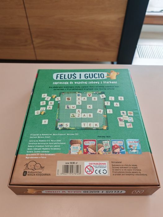 Gra Feluś i gucio grają w literki