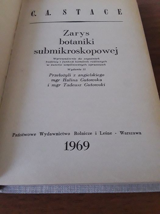 Zarys botaniki słup mikroskopowej stace