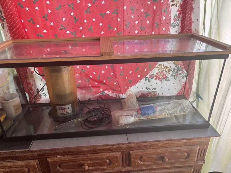 Aquario grande para peixes