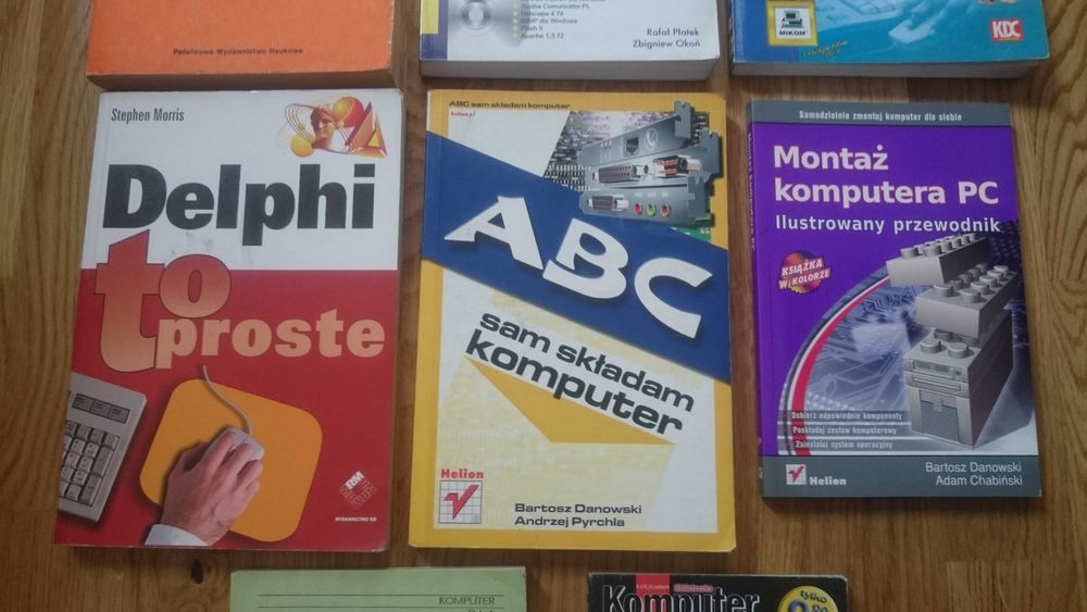 Zestaw książek informatycznych