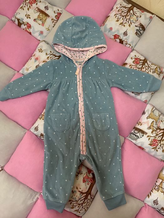 Дитячий флісовий ромпер