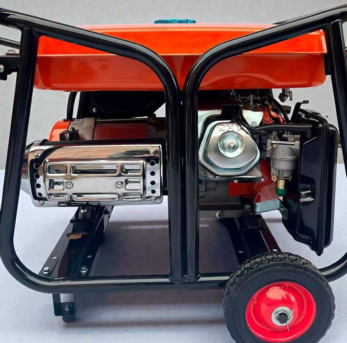 Бензиновий генератор LUOTIAN 6500 6,5 кВт однофазний мідна обмотка