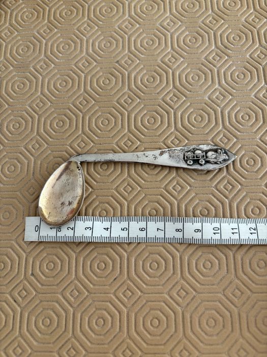 Colher antiga em prata