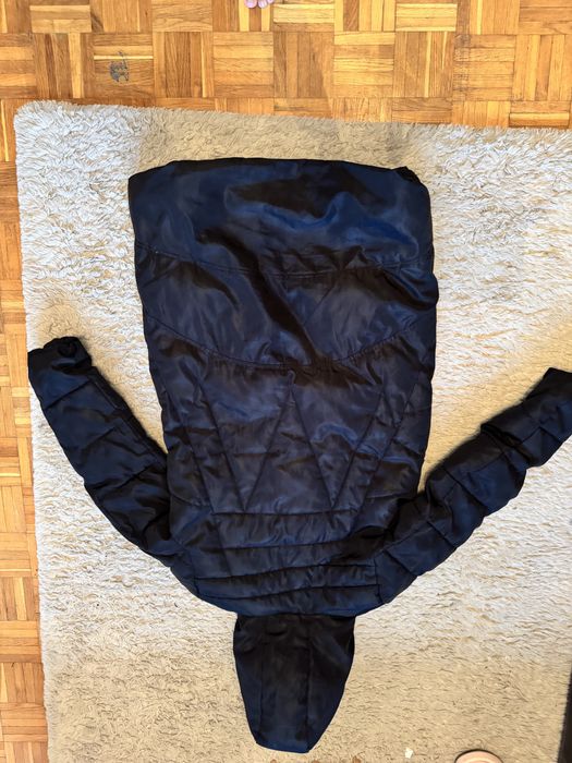 Kurtka zimowa Carry czarna z kapturem damska roz.M