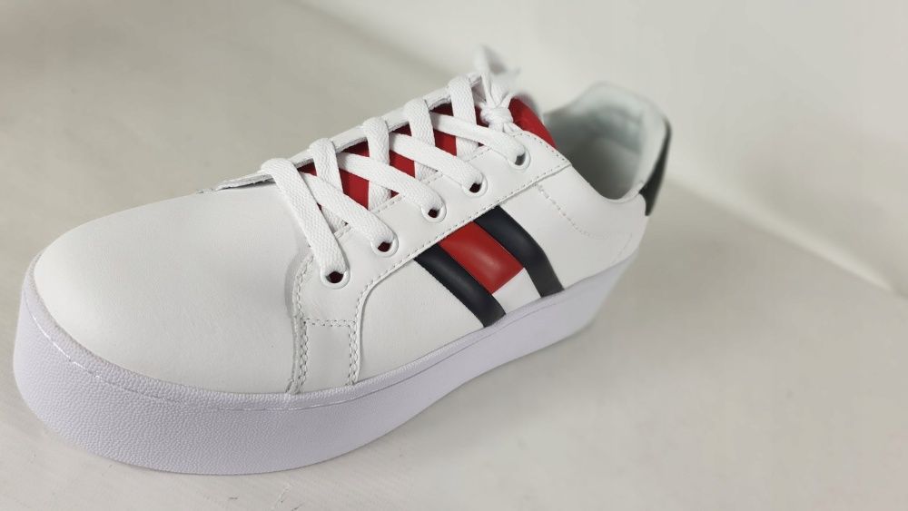 TOMMY HILFIGER buty TENISÓWKI trampki adidasy damskie snakersy 41