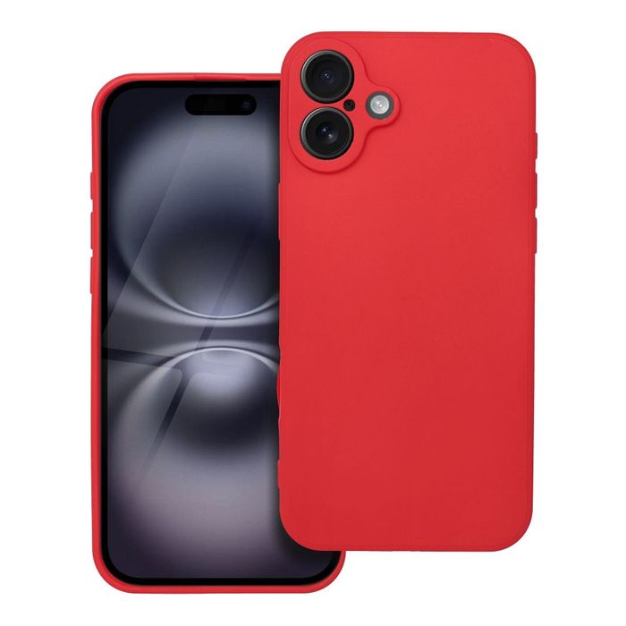 Futerał SOFT do IPHONE 16 Plus czerwony
