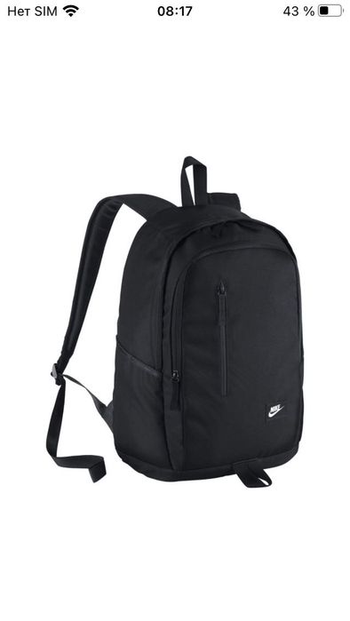 Рюкзак чёрный новый