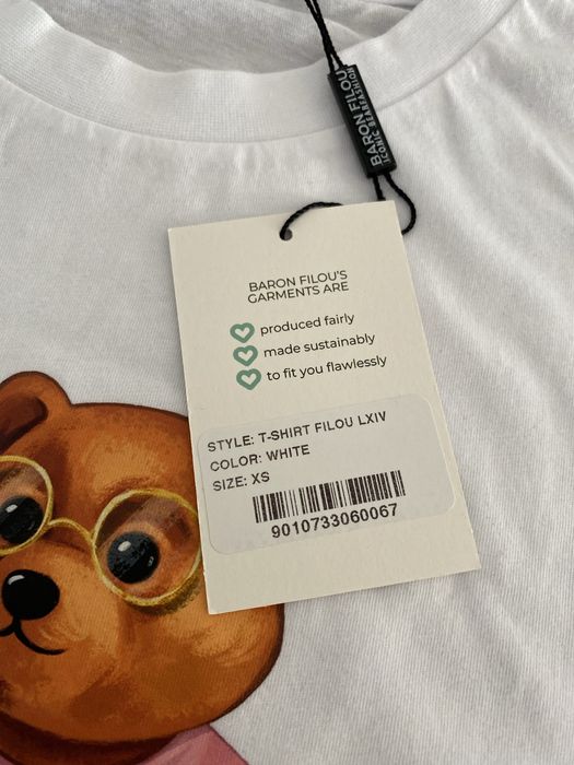 T-shirt Baron Filou manga curta nova com etiqueta