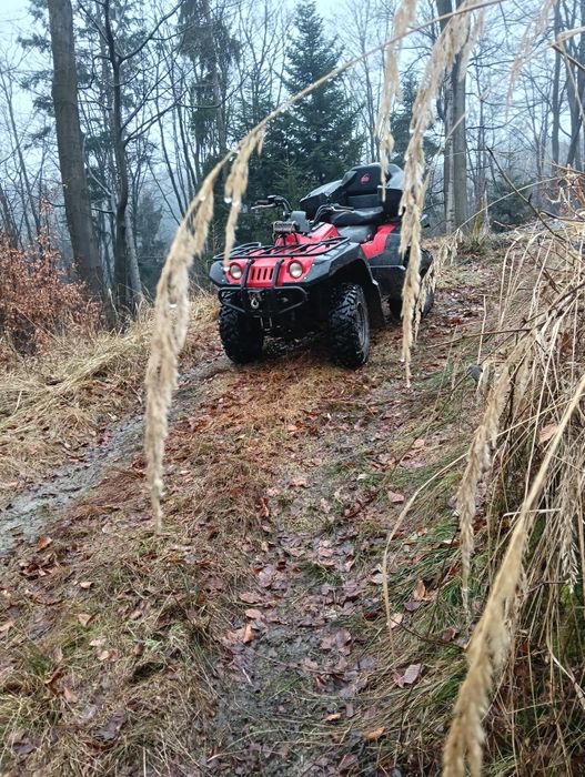 Yamaha grizzly YFM 600 4x4 pług, nowe opony!