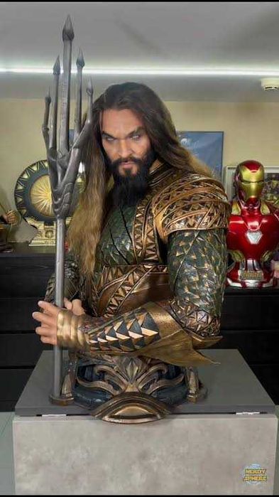 Filme movie Aquaman infinity studio statue