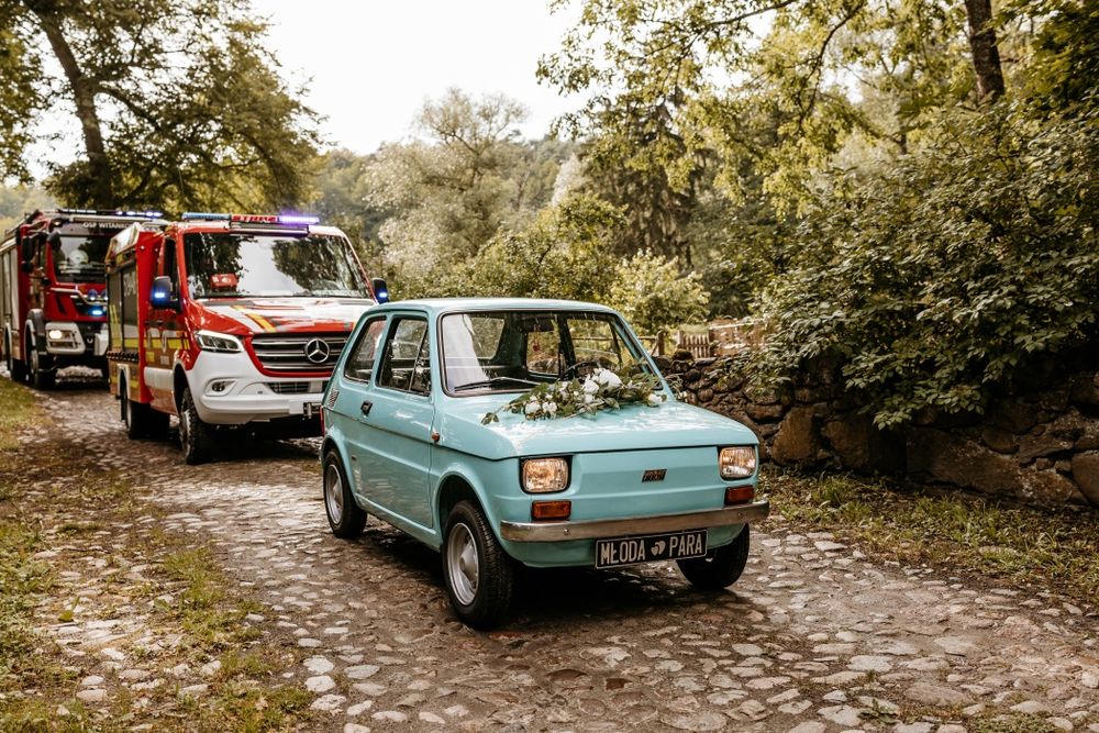 Fiat 126p na Ślub, 18-stkę, Eventy | Z kierowcą lub BEZ wynajem