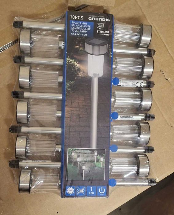 10 Lâmpadas Solares Grundig (Novo)