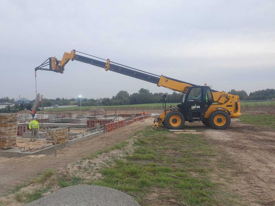 Usługi ładowarką teleskopową 200 zł/h z operatorem!