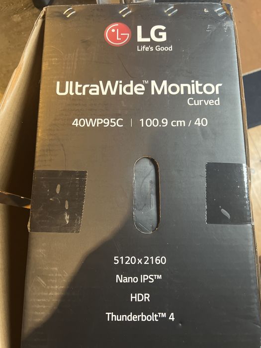Monitor ultrawide nano ips 5k2 LG 40wp95c