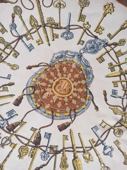 Люксовий шовковий платок хустка
Hermes