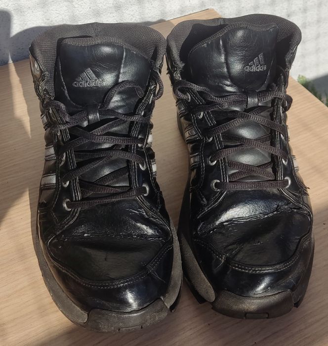 Buty do koszykówki adidas 40 2/3  skóra naturalna