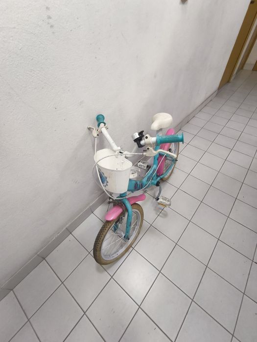 Bicicleta para menina 4-6 anos