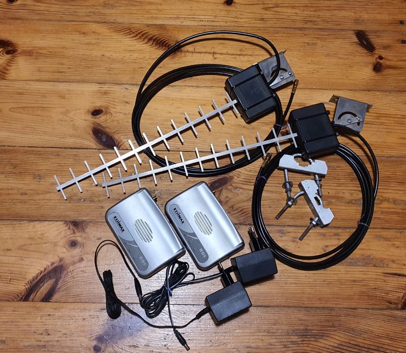 Antena 2.4 Ghz 16 dBi 2m sma rp sma N nierdzewka INTERNET kamera fotowoltaika sieci wifi
