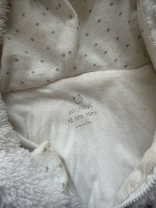 Roupa de inverno para bebé