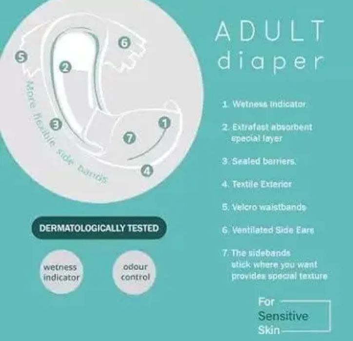 Памперсы  Smill XL