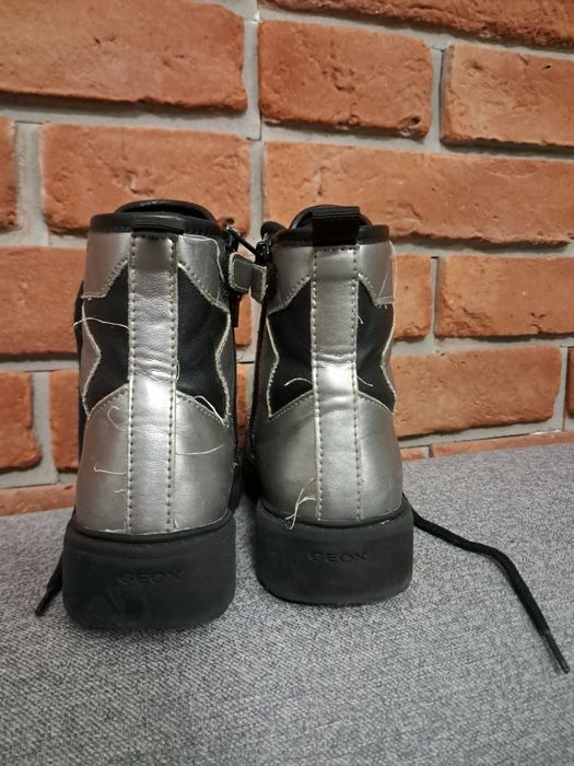 Rozm. 33 Botki Geox, jesienne, wyższe, na zamek