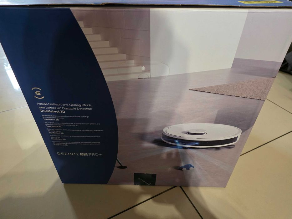 ECOVACS DEEBOT N8+ Robot odkurzający, biały,