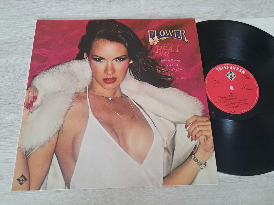 Flower Heat  LP  WINYL  EX+/EX+