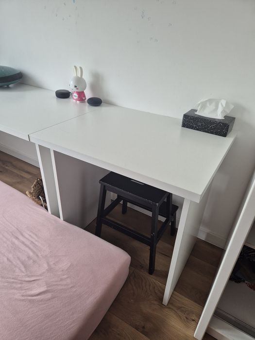 Biurko Ikea gruby blat