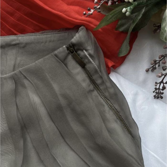 Розмір М Brunello cucinelli gunex спідниця з шовком сіра оригінал